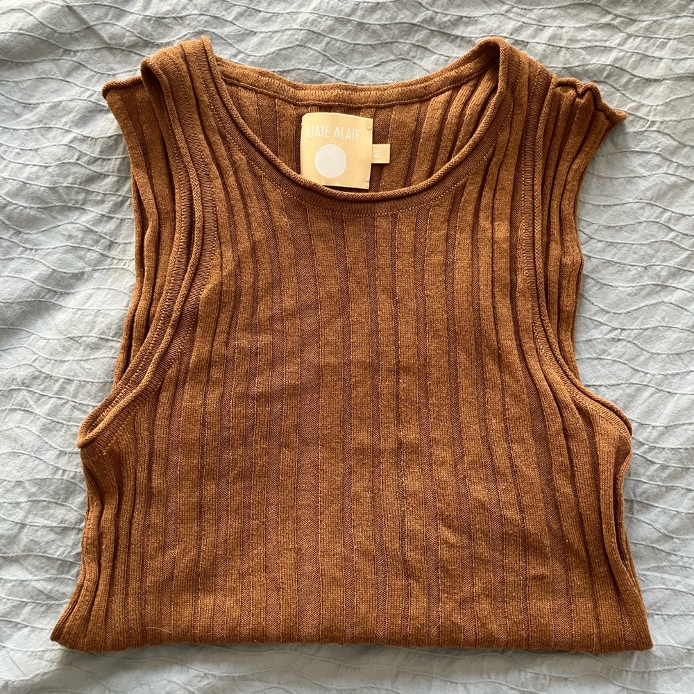 Phillia Sleeveless Cami - Chai - Picture 2 of 6